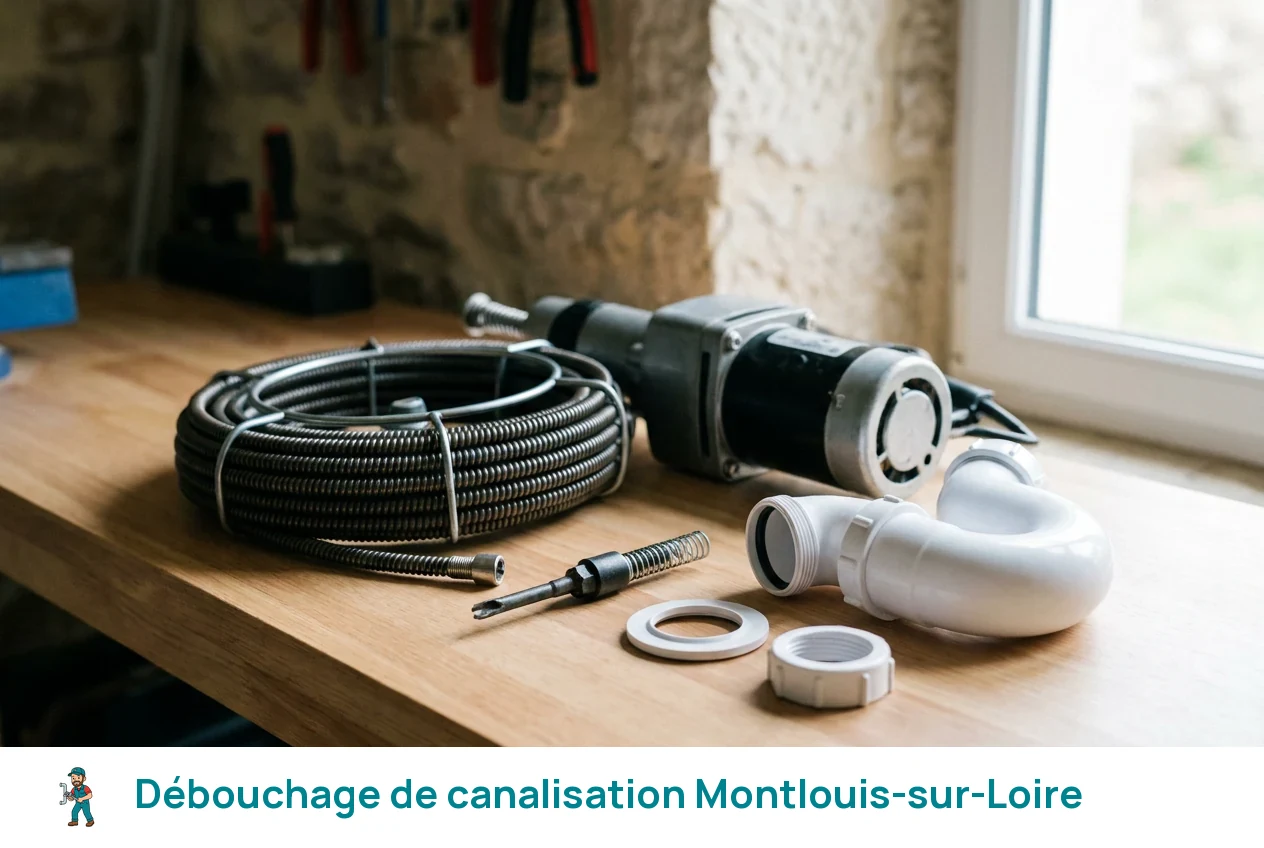 Débouchage de canalisation à Montlouis-sur-Loire