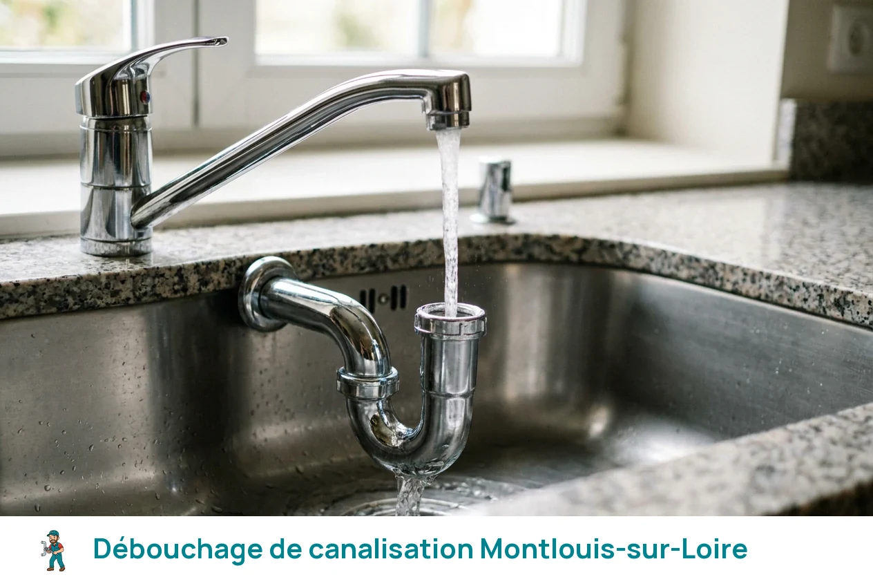 Débouchage de canalisation à Montlouis-sur-Loire