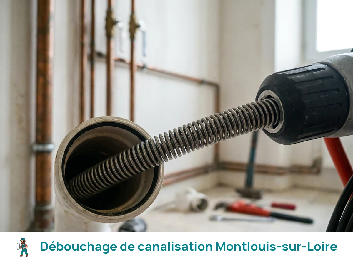 Débouchage de canalisation à Montlouis-sur-Loire