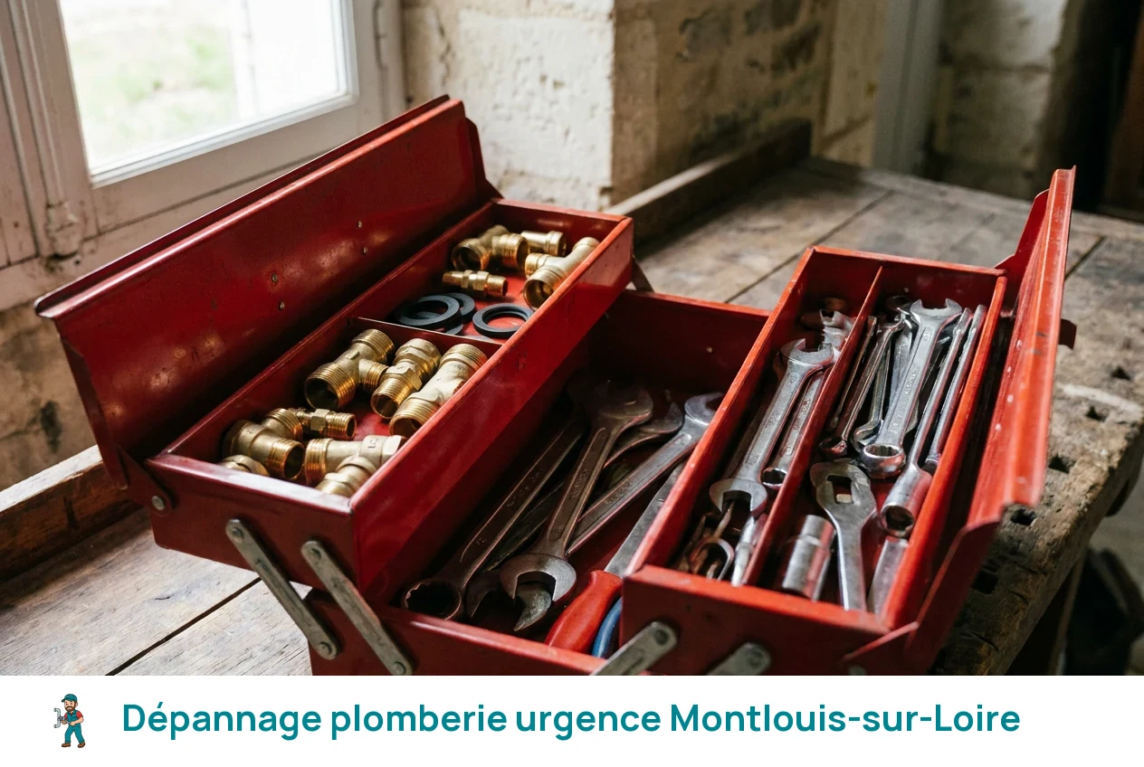 Dépannage plomberie urgence à Montlouis-sur-Loire