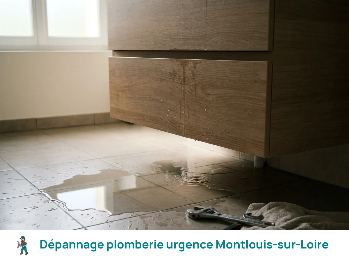 Dépannage plomberie urgence à Montlouis-sur-Loire