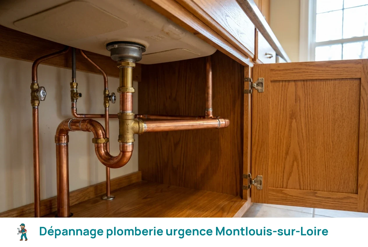 Dépannage plomberie urgence à Montlouis-sur-Loire