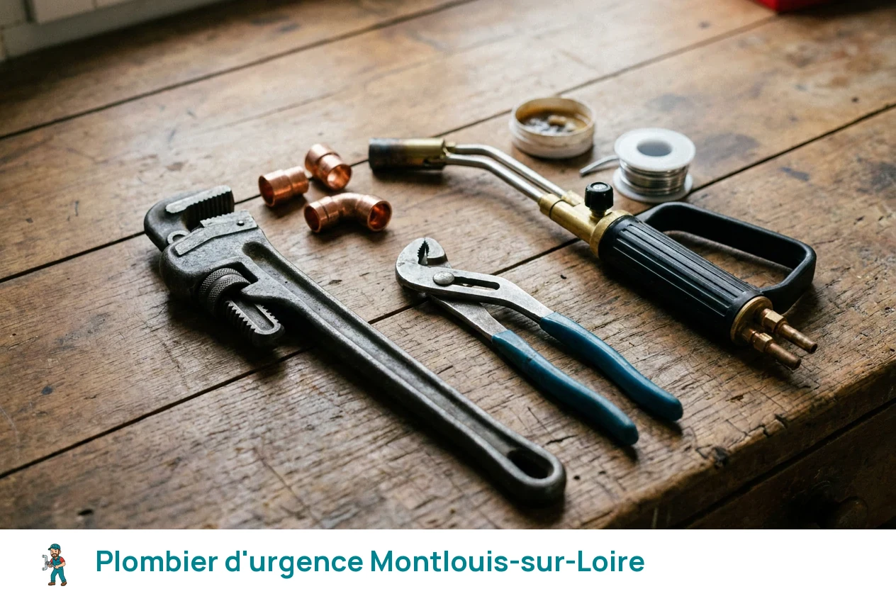 Plombier d'urgence à Montlouis-sur-Loire