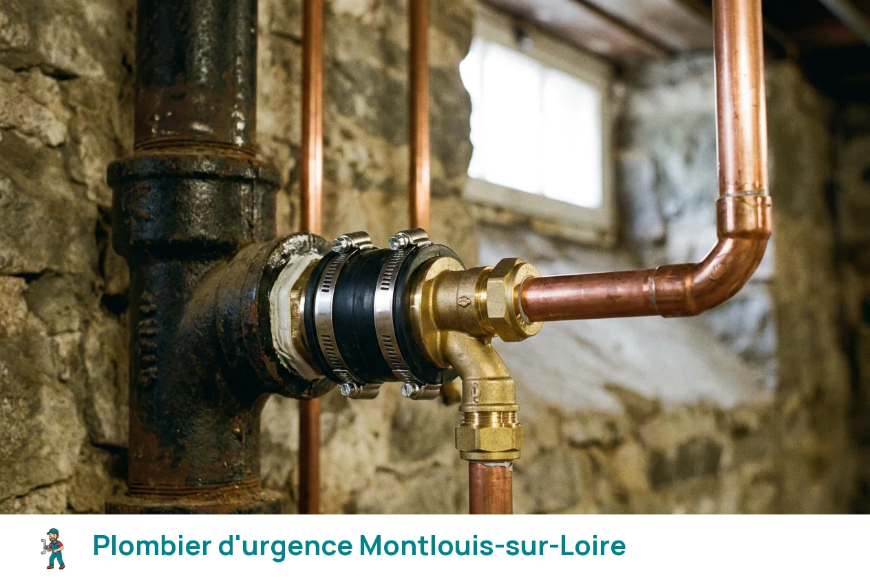 Plombier d'urgence à Montlouis-sur-Loire