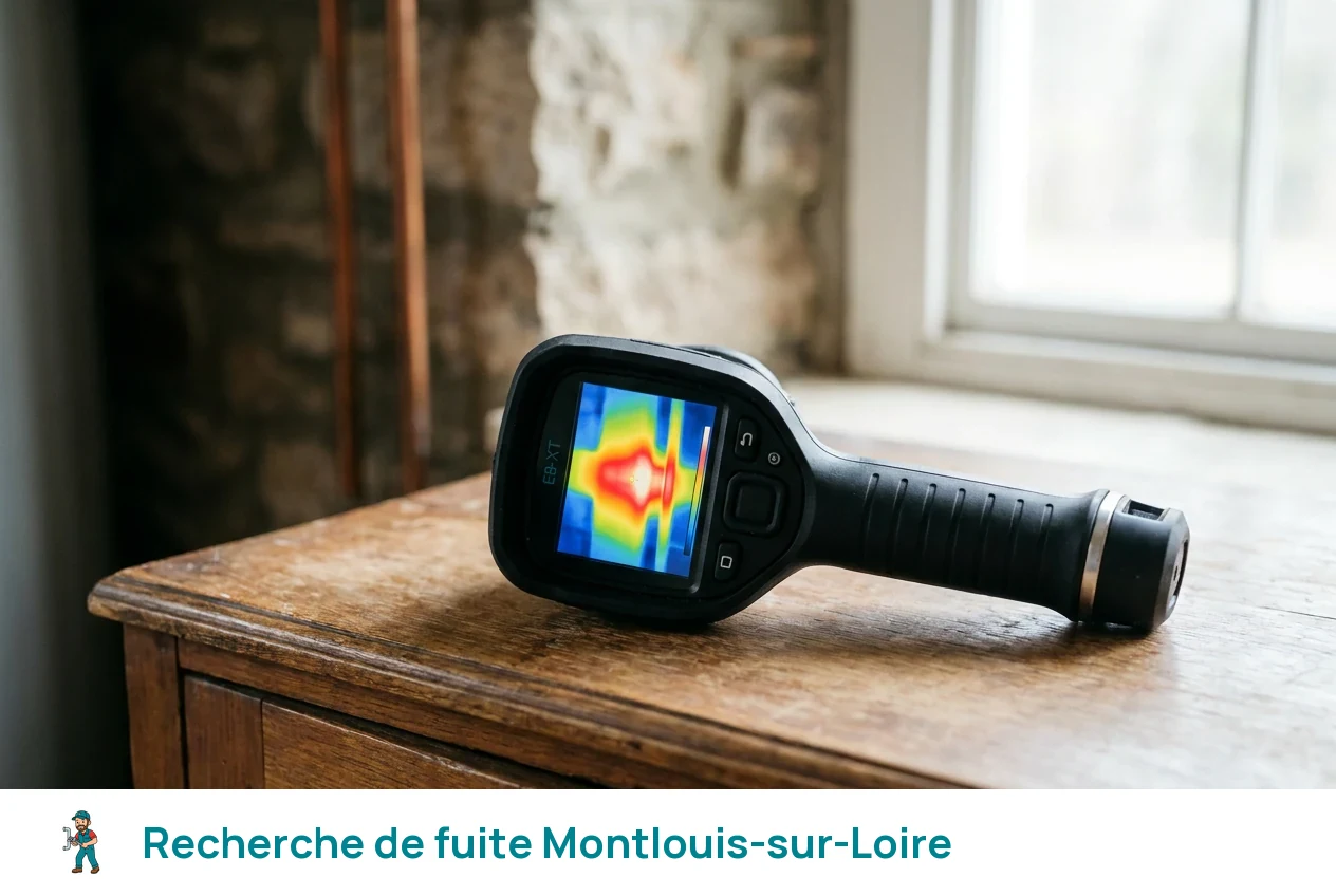 Recherche de fuite à Montlouis-sur-Loire