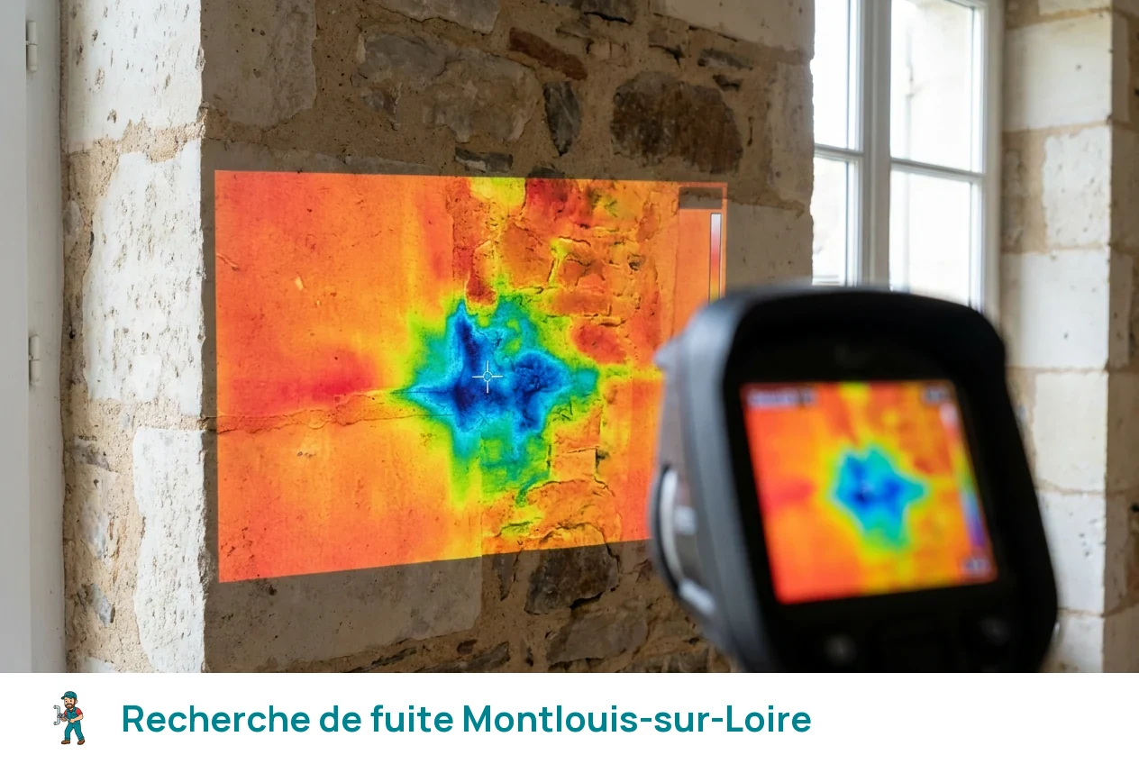 Recherche de fuite à Montlouis-sur-Loire