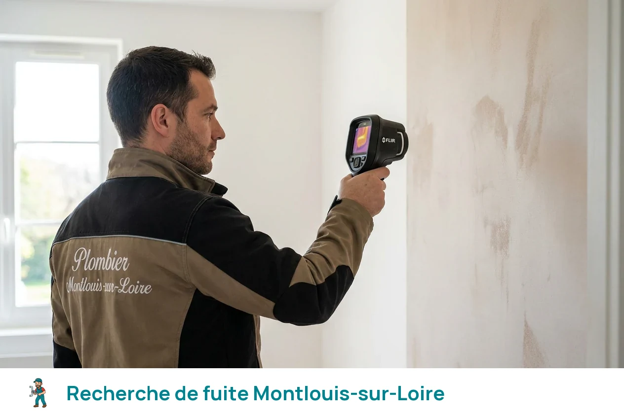 Recherche de fuite à Montlouis-sur-Loire