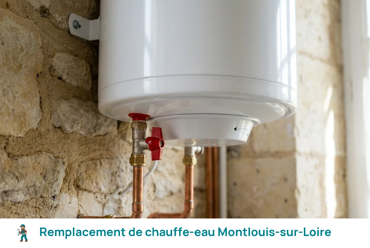 Remplacement de chauffe-eau à Montlouis-sur-Loire