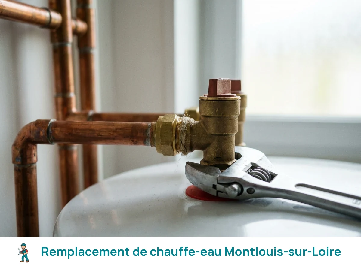 Remplacement de chauffe-eau à Montlouis-sur-Loire