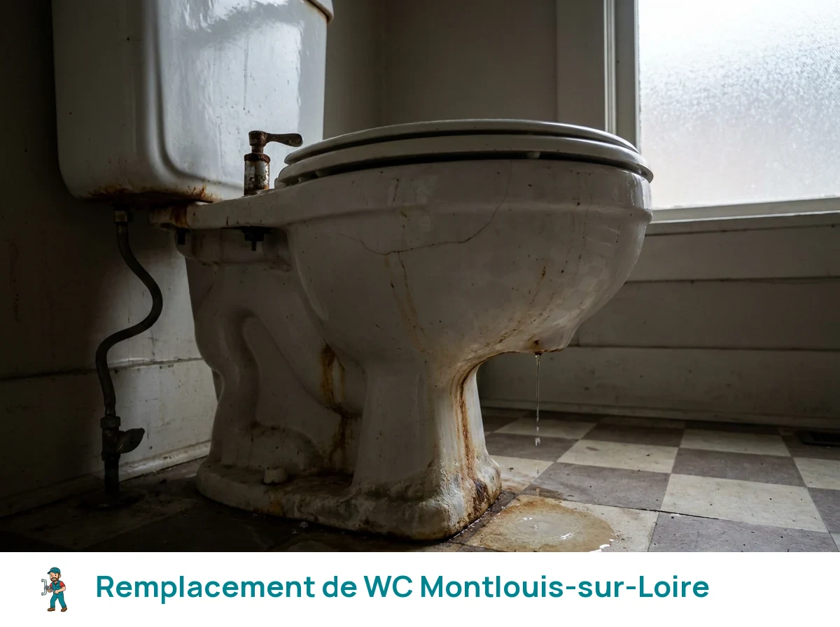 Remplacement de WC à Montlouis-sur-Loire