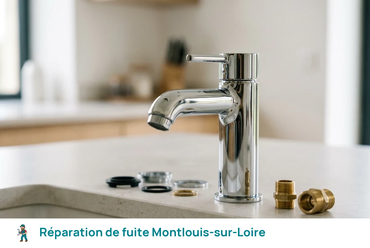 Réparation de fuite à Montlouis-sur-Loire