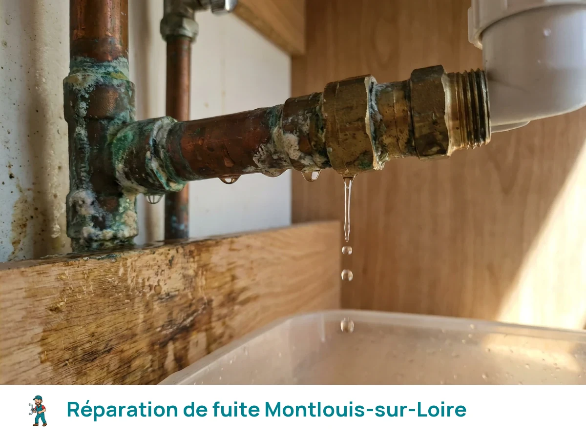 Réparation de fuite à Montlouis-sur-Loire